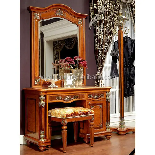 0029 Classic Wooden Mirrored Dresser Wedding Furniture Buy