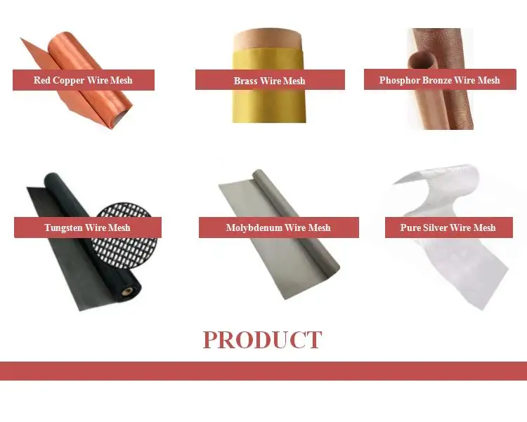 emf shielding copper wire mesh