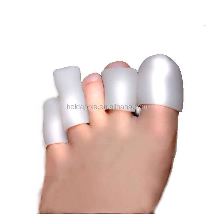 Big Toe Silicone Gel Protector Ingrown Toenail Corn Soft : Ingrown toenail 2 Pairs of Silicone Gel Soft Toe