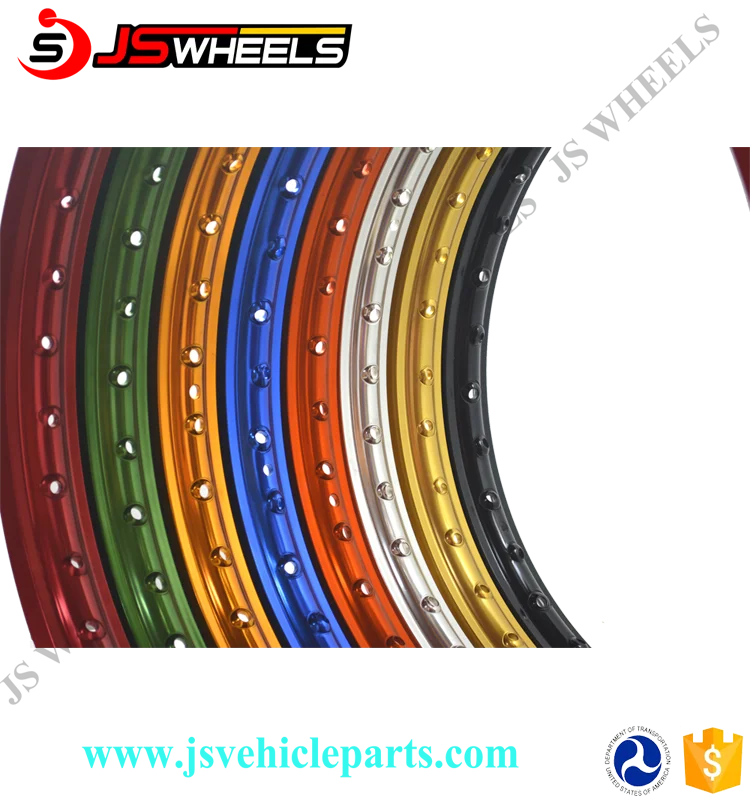 18x1.85" Inch Enduro Motocross Motorcycle 32 Holes 36 Holes Colored Wheel Hoops Buy 18x1.85