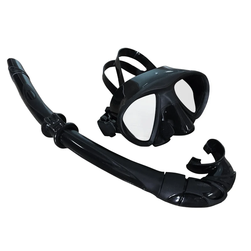Scuba Gear Combo Diving Silicone Snorkel And Low Volume Mask Set Buy
