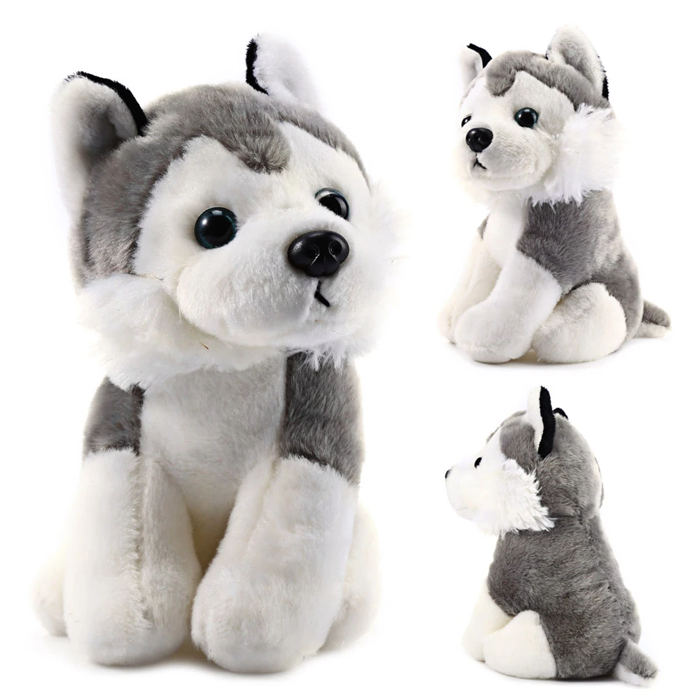 blue dog plush toy