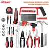Hispec 53pc Tool Combo Kit Complete Hand Tool Box Set for Home Repair DIY