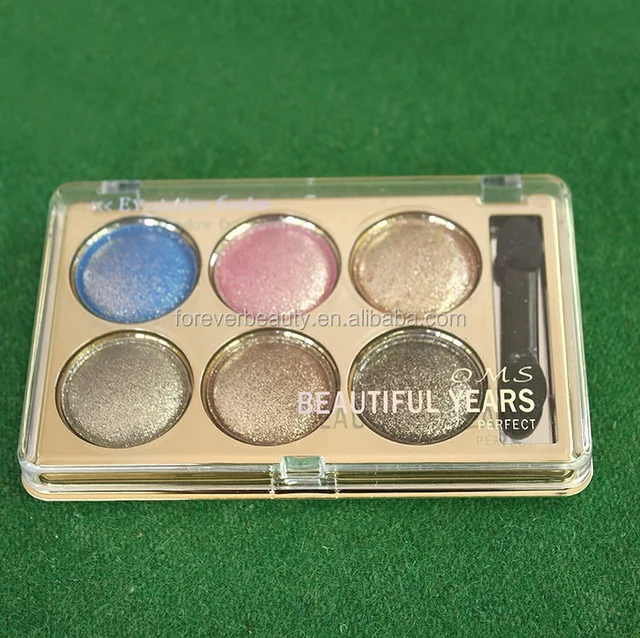 new type high performance shimmer cosmetic baked eyeshadow