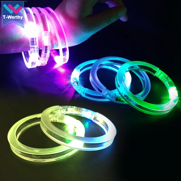 Acrylic led bracelet (1)