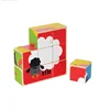 Big market items wooden block puzzle for kids education carton fun educational safe non toxic cute