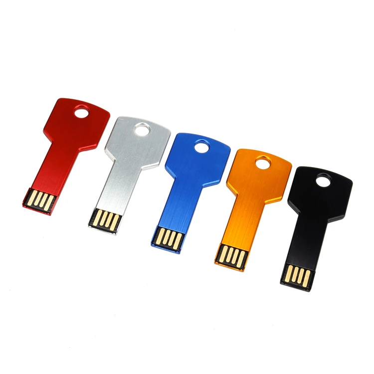 2021 Key Shape USB Flash Memory Disk USB Drive Free Custom Laser LOGO 2.0 3.0 2GB 4GB 8GB 16GB 32GB 64GB Pen Drive - ANKUX.COM