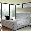 Foshan modern bedroom furniture Leather automatic lift TV bed G922