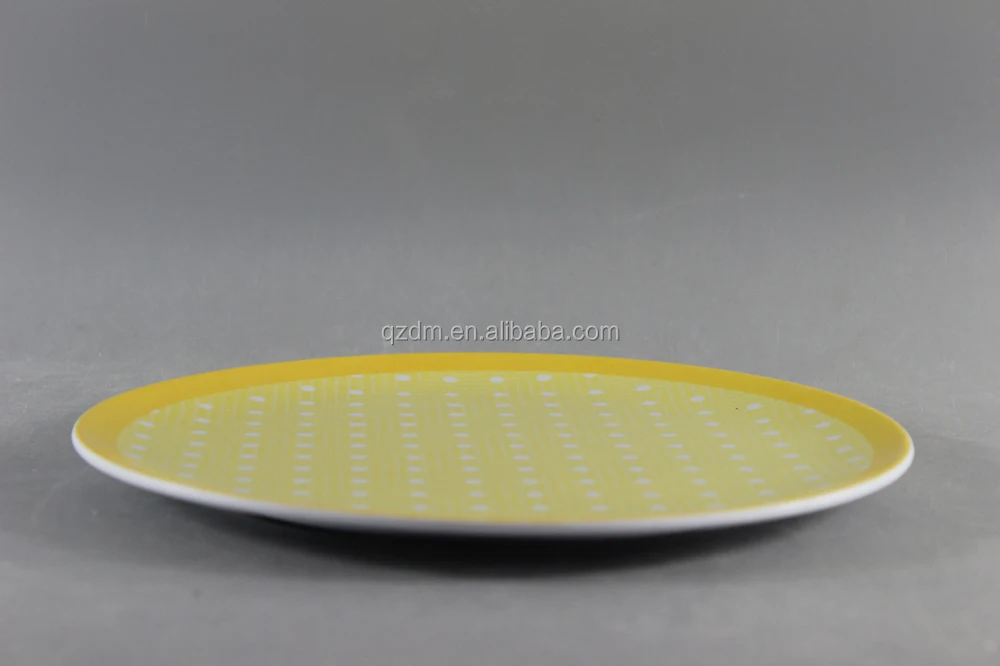 Decorative Melamine Dinner Plate For Home Use