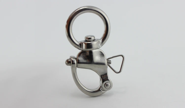 Marine Stainless Quick Released Round Eye Swivel Snap Shackle