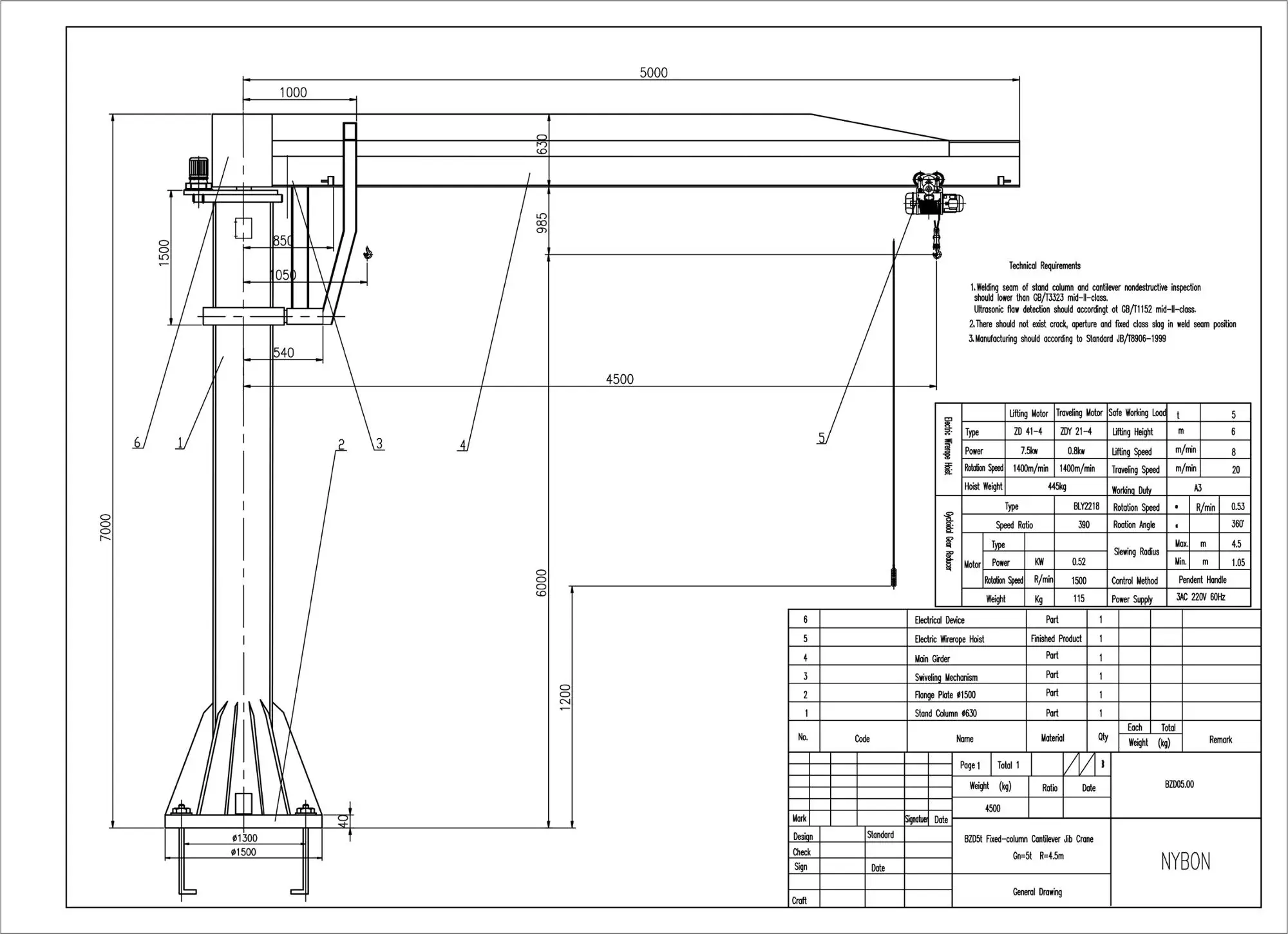 Jib Crane Design Drawings My XXX Hot Girl