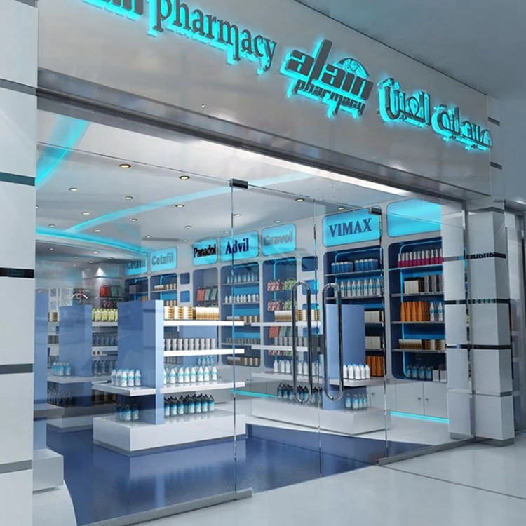 Wooden Medical Store Counter Retail Modern Shop Interior Design Pharmacy Furniture Buy Pharmacy Furniture Retail Pharmacy Shop Interior