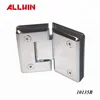 Solid Brass Brushed Nickle 135 Glass-to-Glass Shower Hinge