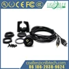 Car Dashboard Flush Mount USB Extension Cable Install Kit 1/8 inch A/V Jack