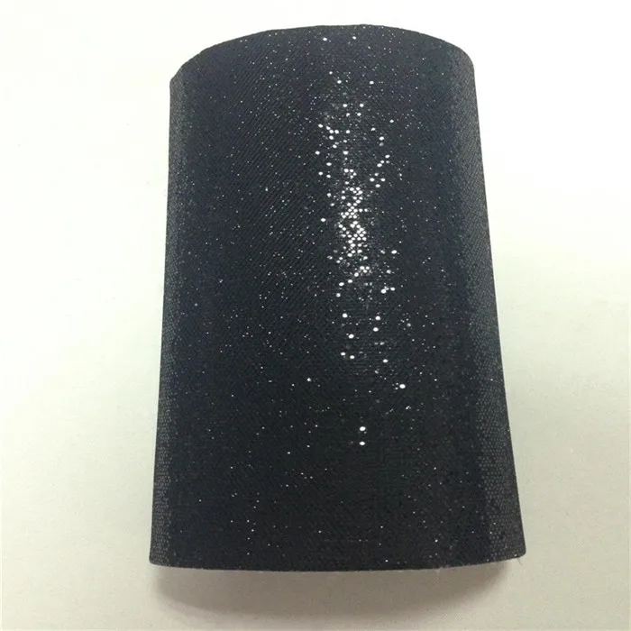 Quality Products Silver Glitter Fabric Wallpaper For Making Handbags