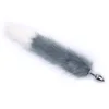 2019 New Style butt plug difference length Fox tail anal plug for women