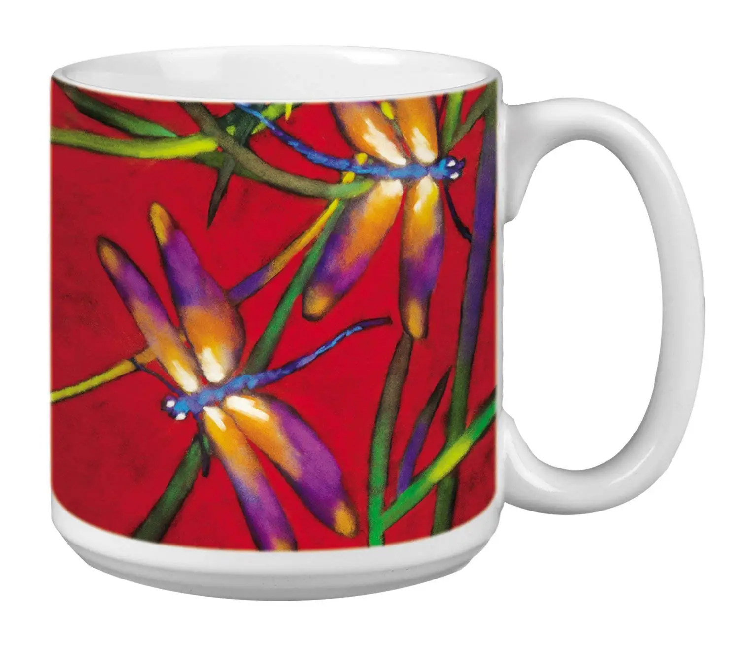 XM63175 Tree-Free Greetings Extra Large 20-Ounce Ceramic Coffee Mug Cat Lover Themed Pet Art