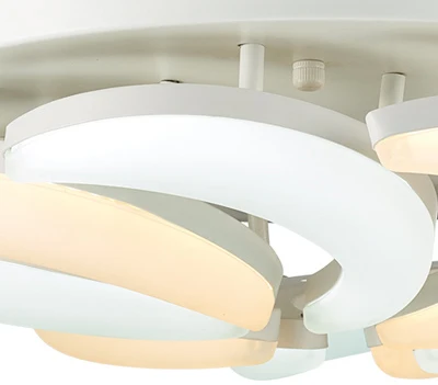 42 inch newest design hidden blades decorative lighting ceiling fancy fan