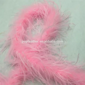 Pm 519 安い品質ふわふわピンクダチョウの羽のためのパーティーの装飾 Buy 安いフェザーボア ピンクの羽の Boas ダチョウの羽のボア Product On Alibaba Com