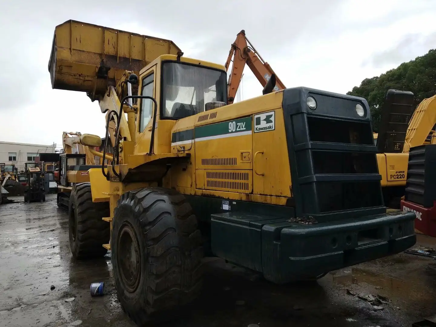 二手川崎 90z-4 轮式装载机出售
