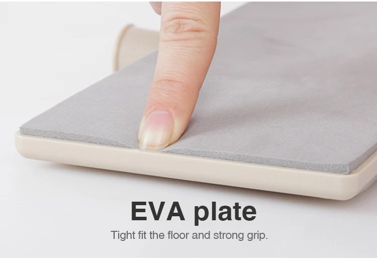 BOOMJOY E1 high strength plastic long handle micro fiber flat mop