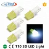car light accessories t10 socket w5w 3d cob led bulb auto license plate light 12 volt automotive led tail lights reading lamp