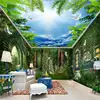 Natural 1080p Landscape Full House Background Wall 3D Mural Wallpaper