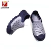 New design Grey man custom jelly clog shoe