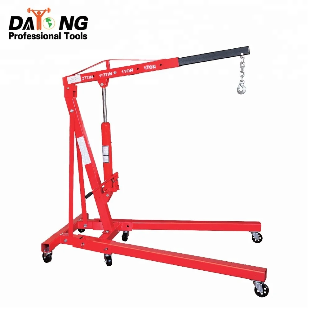 2 Ton Hydraulic Jack Engine Crane Folding Shop Crane Buy 2 Ton