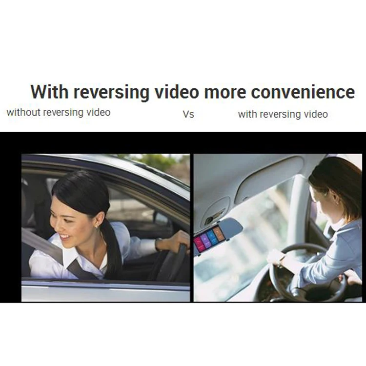 5' 1080p Dual Lens Camera Manual A8 Car Hd Vehicle Blackbox Car Dash