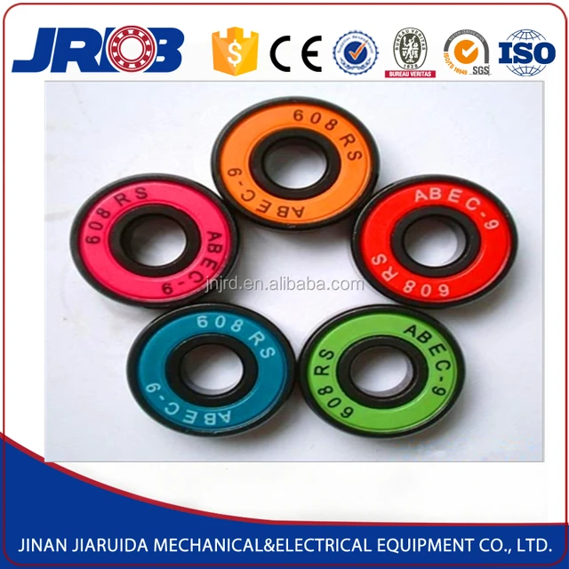China high quality skateboard wheel bearing 608 deep groove ball bearing for sale
