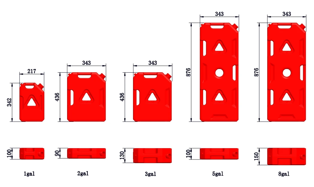 Carry Extra Fuel 1 Gallon Atv Gas Can For Long Trips Buy Gas Can,1