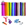 Haolu best sale 600 Pcs Assorted Colors Pipe Cleaners DIY Art Craft Decorations Chenille Stems in stock
