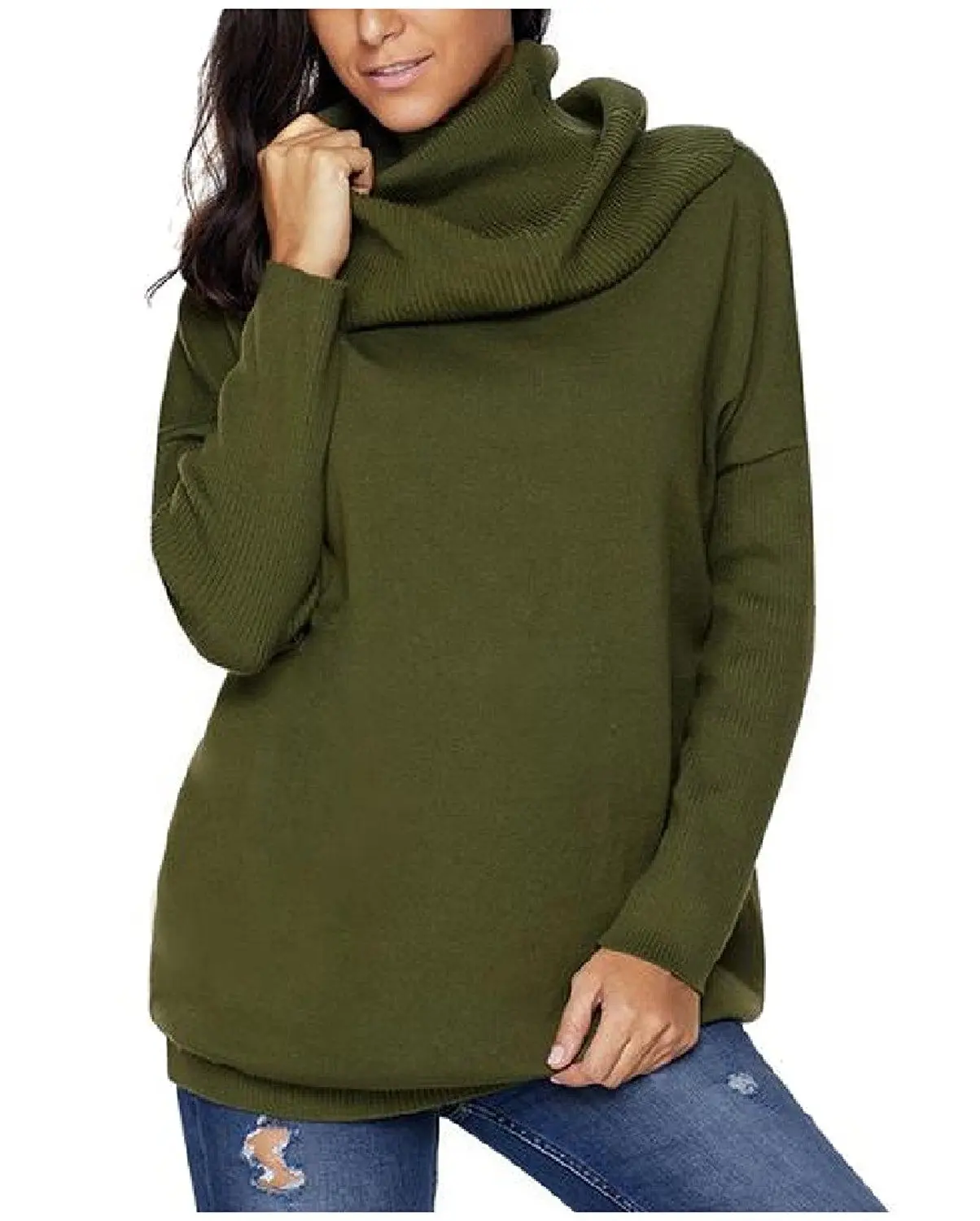 Coolred-Women Thick Warm Regular Fashionable Cozy Knitted Sweaters
