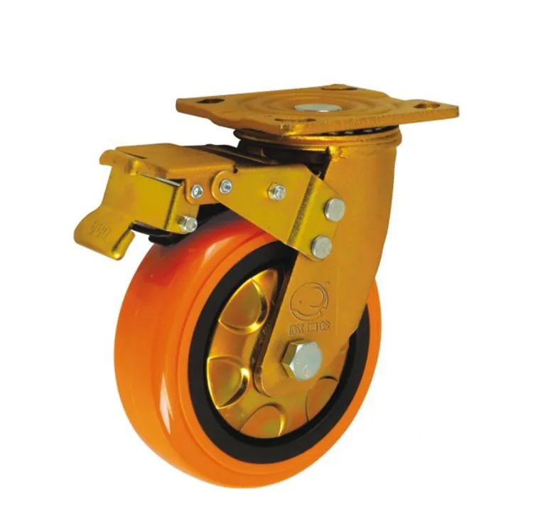 Spring Loaded Heavy Duty Steel Roller Ball Caster Caster Wheel