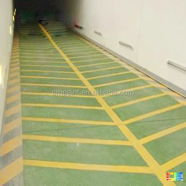 Anti Slip Car Parking Floor Paint Color Sand Epoxy Floor Coating