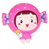 Custom pretty girl squishy anti stress ball toys