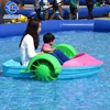 Customized PVC inflatable swimming pool hand boat for sale