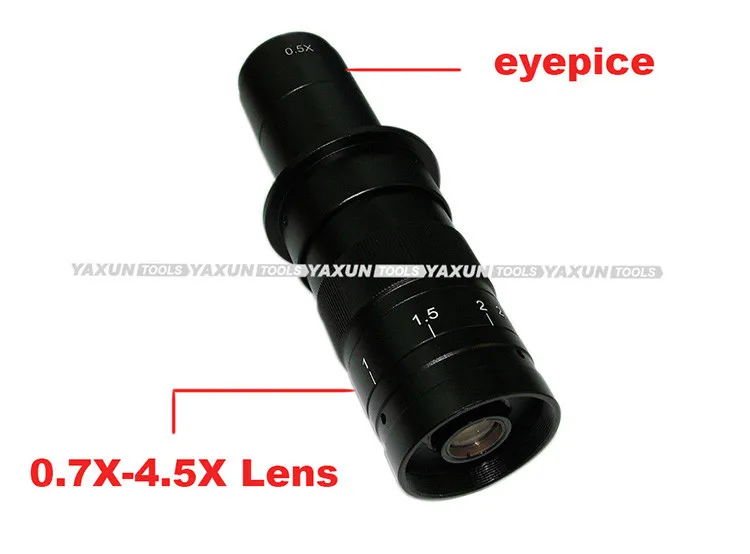 YAXUN AK-23 digital microscope with 8" LCD monitor,2 mega pixel CMOS camera,VGA output,10X--90X continue zoom