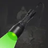 A8Z Hot selling red green led hunting flashlight for coon hog rabbit equipped with CREE XPE2 led zoomable hunting torch light