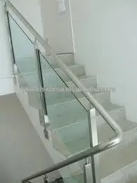 tubo redondo de acero conectores para la cubierta de la escalera