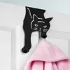 CAT shape metal over door hook