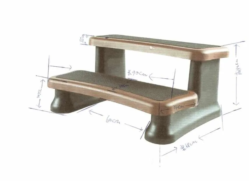 Nonslip Top Quality Outdoor Hot Tub Step Buy Hot Tub Step,Outdoor