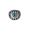 Newest Design Halloween men Eye of Devil Alloy EvilEye Vintage Punk Women Ring