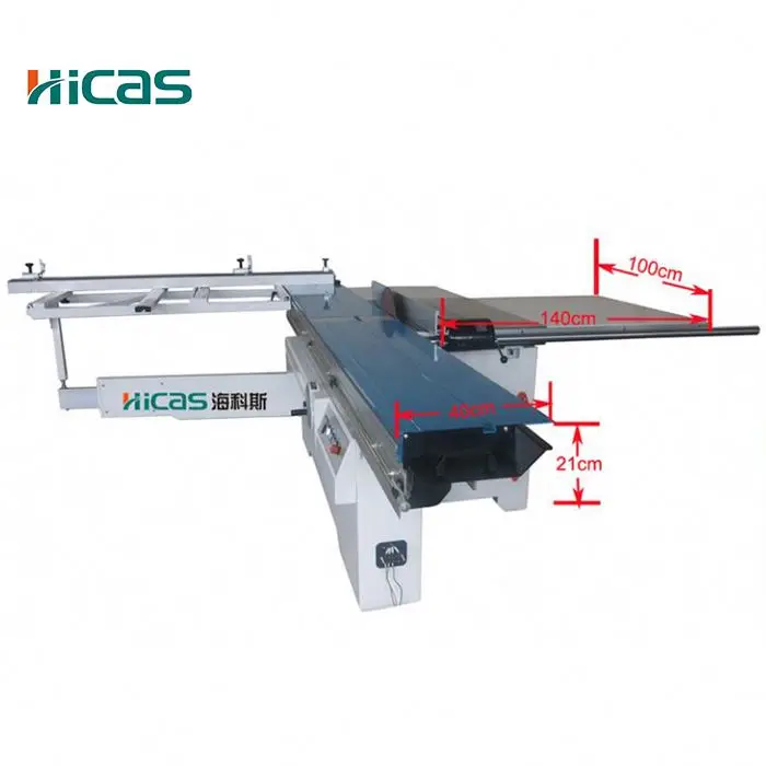 Heavy Duty Wood Cutting Tools Sliding Table Saw Machine With Scoring