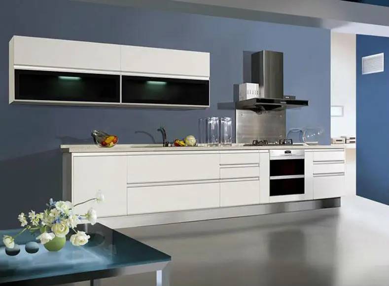 Polish Stainless Steel Classic Kitchen Cabinet Kitchen Cabinets