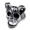 Devil Skull Ring For Men Vintage Engagement Rings Designer Jewellery
