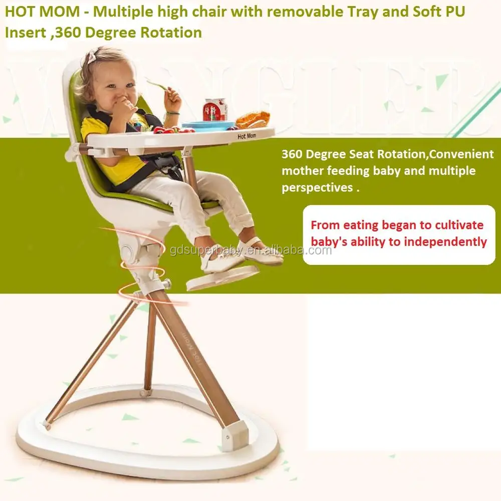 pedestal high chair