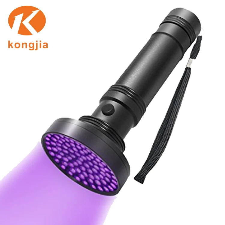 Wholesale Strong Light With Purple Light Pets Ultra Violet Urine Detector 100 LED UV Flashlight