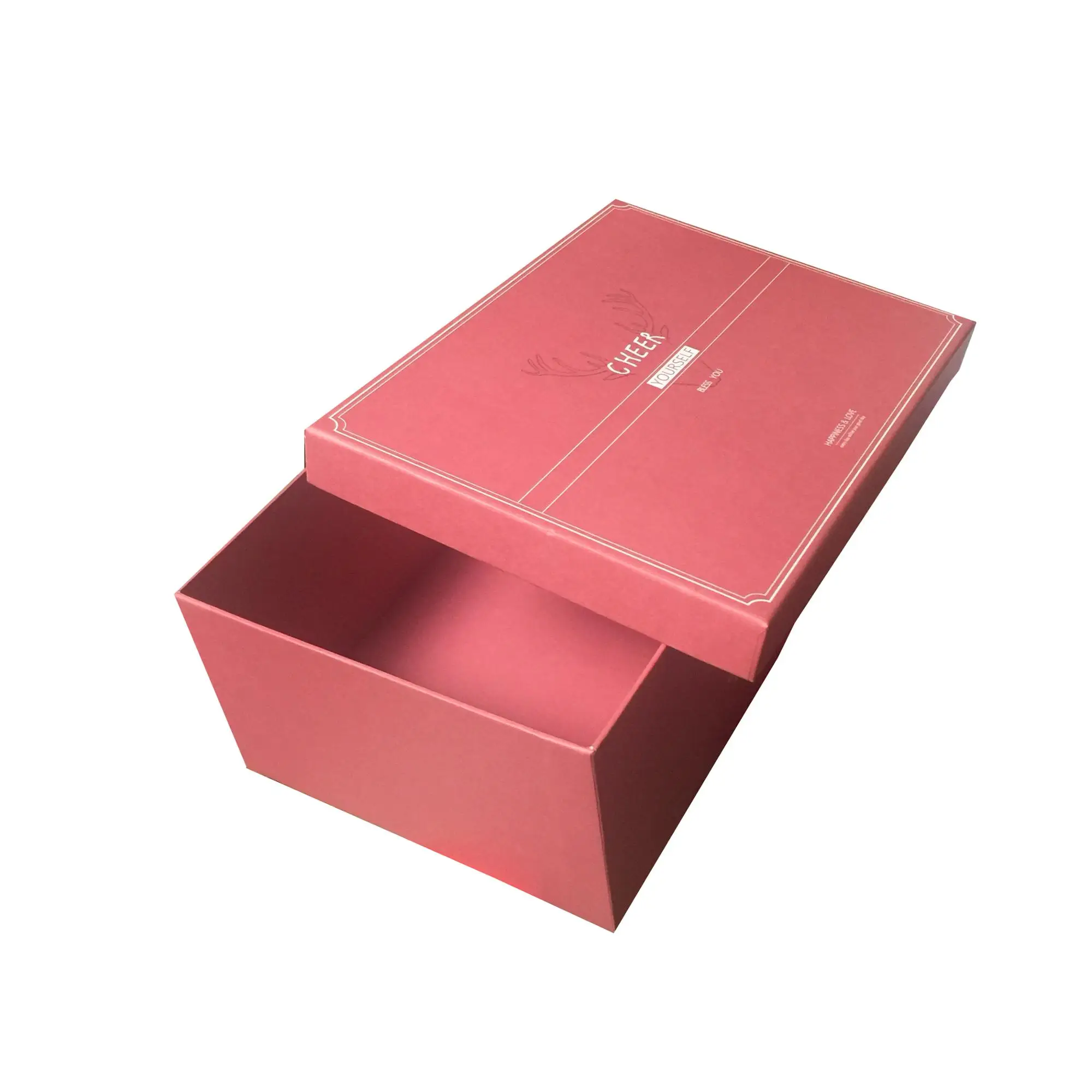 Luxury Beautiful Design Pink Cardboard Boot Box Buy Cardboard Boot